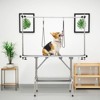 Tangkula Adjustable Pet Grooming Table w/ Sturdy H-shaped Metal Frame Heavy-duty - 4 of 4