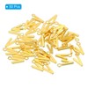 Unique Bargains Metal Bulk Elegant DIY Crafts Jewelry Making Initial Pendants 50 Pcs - 3 of 4