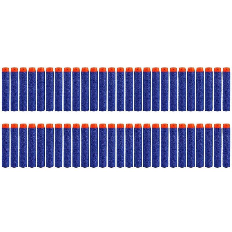 Blaster Storm 60 Foam Darts - Blue with Orange Tips 2.75", 2 of 3