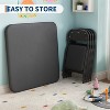Kids Folding Table and Chairs Set, Toddlers Children's Activity Table and Chairs Set - 3 of 4