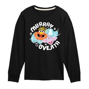 Boys' - Sesame Street - Murray and Ovejita Long Sleeve Graphic T-Shirt - 1 of 3