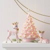 Christmas Ceramic Standing Pink Deer Decor - Wondershop™ - 2 of 4