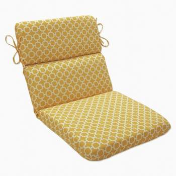 40.5"x21" Hockley Geo Outdoor Chair Cushion - Pillow Perfect