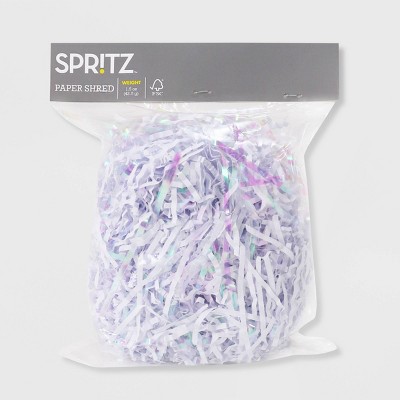 Iridescent Paper Shred White - Spritz™