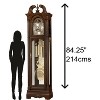 Howard Miller 611262 Wellston Floor Clock 611262 Cherry Bordeaux - 2 of 2