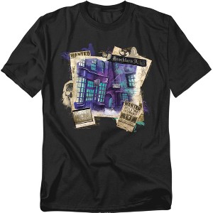 Harry Potter Knockturn Alley Wantedbellatrix Lestrange Adult T-Shirt - 1 of 4