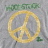 Men's Woodstock Stitch Peace Sign Crewneck Sweatshirt - 2 of 4
