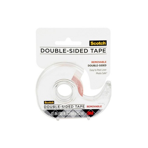 Scotch Tape Runner Repositionable Double Sided Photo Safe 49' Each 