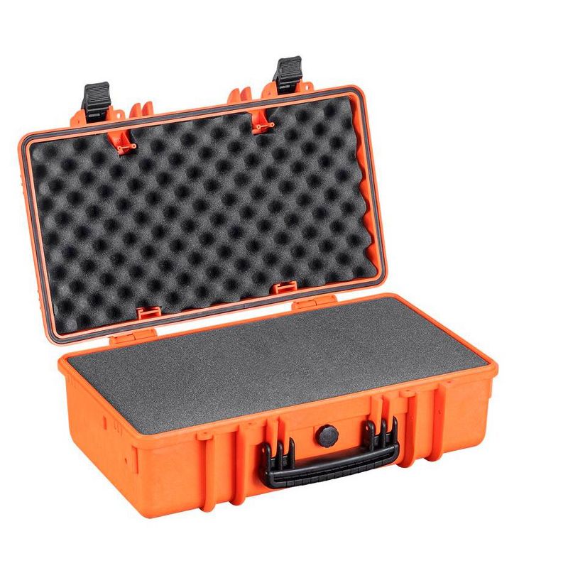 Monoprice Weatherproof Hard Case - 22in x 14in x 8in, Orange With Customizable Foam, Shockproof, IP67, 2 of 7