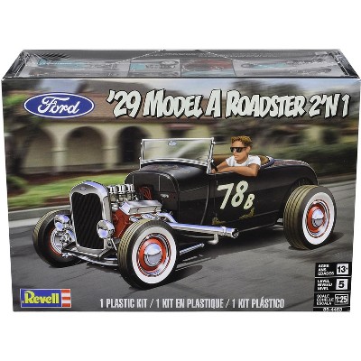 Level 5 Model Kit 1929 Ford Model A Roadster 2-in-1 Kit 1/25 Scale ...