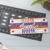 Evergreen Farmhouse Home Sweet Home Sassafras Indoor Outdoor Switch Doormat 1'10"x10" Multicolored - 2 of 4