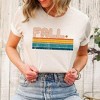 Simply Sage Market Women's Retro Fall Stripes Short Sleeve Graphic Tee - 2 of 3