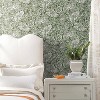 RoomMates Batik Tropical Leaf Peel and Stick Wallpaper: Removable Green Botanical Vinyl, Self-Adhesive, 28.2 Sq Ft Coverage - 3 of 4