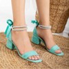 Illy - Aqua Blue Bridal Shoes with Pearls | Forever & Always Shoes - 2 of 4