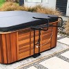 Hydraulic Spa and Hot Tub Cover Lift, Adjustable Height 30"-40" and Width 32"-52", Mounted on One Side Underneath, Fits Various Bathtub - 2 of 4