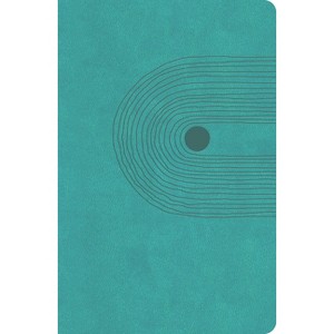 CSB Compact Bible, Value Edition, Teal Leathertouch - by  Csb Bibles by Holman (Leather Bound) - 1 of 1