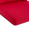 ARTPLAN Indoor/Outdoor All Weather Chair Cushions Set Deep Seat Back Pillows Outdoor Cushions for Patio Furniture - 4 of 4