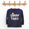 The Juniper Shop Mini Smiley Happy Times Toddler Long Sleeve Tee - 2 of 4