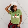 Simply Sage Market Women's Joy Gnomes Short Sleeve Graphic Tee - 2 of 4