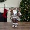 Northlight 18" Standing Santa Christmas Figure with Presents - 2 of 4