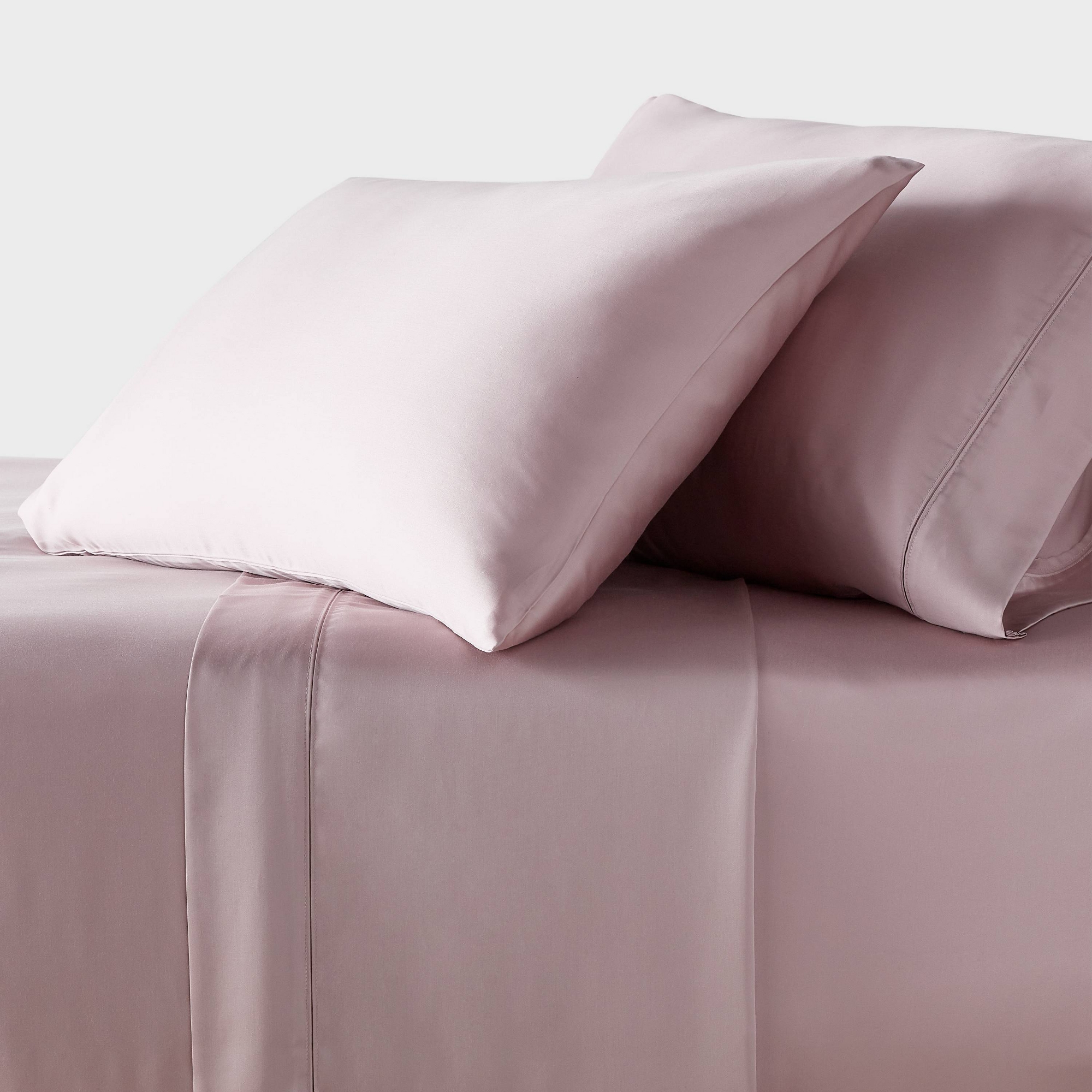 Queen 320 Thread Count Cool TENCEL® Lyocell Sheet Set Rose Ash - Threshold™
