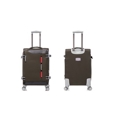 Vynxaria 4-Piece Lightweight Softside Upright Luggage (20/24/28/32) Durable Travel-Ready Ideal for All Journeys