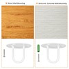 Unique Bargains Iron U Shape Wall-Mounted Ceiling Hooks for Hanging Chandelier Plant - 4 of 4