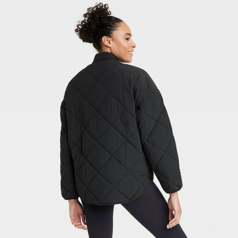 Women's Quilted Puffer Jacket - All In Motion™, 5 of 13