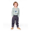 Deux par Deux Boy Twill Jogger Cargo Pants Dark Gray - 2 of 4