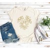 Simply Sage Market Women's Sunflower Bouquet Short Sleeve Garment Dyed Tee - 3 of 4