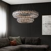 Siljoy Crystal Dual Tier Water Drop Chandelier - 3 of 4
