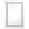 vidaXL LED Bathroom Mirror Cabinet 19.7 in.x5.1 in.x27.6 in. - 4 of 4