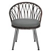 YOOCOZZ 3-Piece Outdoor Patio Furniture Set with 2 PE Rattan Chairs and Tempered Glass Table - 4 of 4