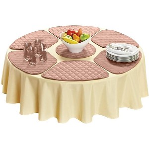 KOVOT Round Table Placemat and Centerpiece Set - 7 Pc - 1 of 2