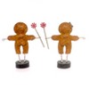Lori Mitchell 5.75 In Gingerbread Boy & Girl Peppermint Candy Christmas Figurines - 2 of 2