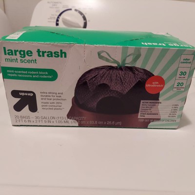 Large Drawstring Trash Bags - 30 Gallon/30ct - Up & Up™ : Target