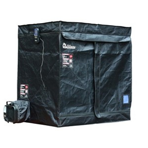 DR. INFRARED HEATER DR-122 Portable Bedbug Heater, 2-Tier, 18 Cubic Ft., with Thermometer & Timer, Black - 1 of 4