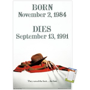 Trends International Nightmare On Elm St: Freddy's Dead: - Tombstone Unframed Wall Poster Prints - 1 of 4