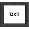PosterPalooza | Photo Size Traditional Black Picture Frame - UV Acrylic, Foam Board Backing, Hanging Hardware - 2 of 4