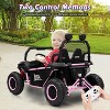 24V  Ride-On UTV for 2 Kids - 400W Electric Truck with Remote Control, 4.5MPH Max Speed, Four-Wheel Suspension & Music - 2 of 4