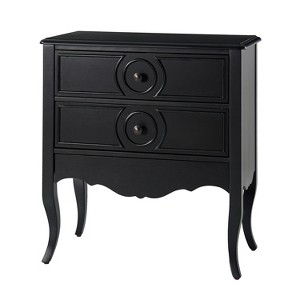 Teresa 3 - Drawer Classical Nightstand with  Built-In Outlets|HULALA HOME - 1 of 4