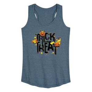 Women's - Pokémon - Trick Or Treat Graphic Racerback Tank - 1 of 4