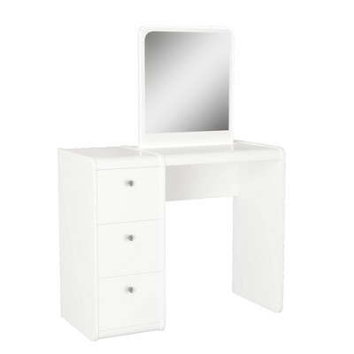Grace Lighted Makeup Vanity White - Boahaus