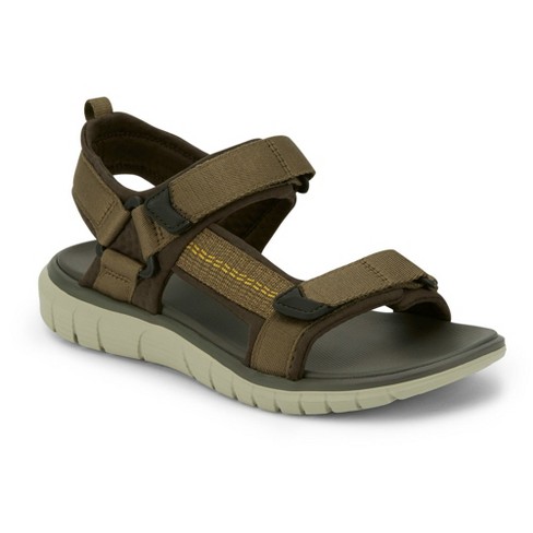 Dockers Mens Soren Supremeflex Outdoor Sandal, Olive, Size 13 : Target