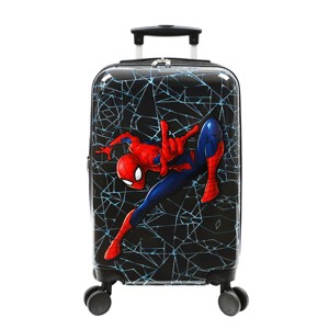 Spider-Man Spider Webs Black 20" Rolling Luggage - 1 of 4