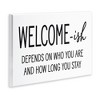 Stupell Industries Welcome-Ish Funny Entryway Sign Casual Humor, 15" x 10" - 3 of 4