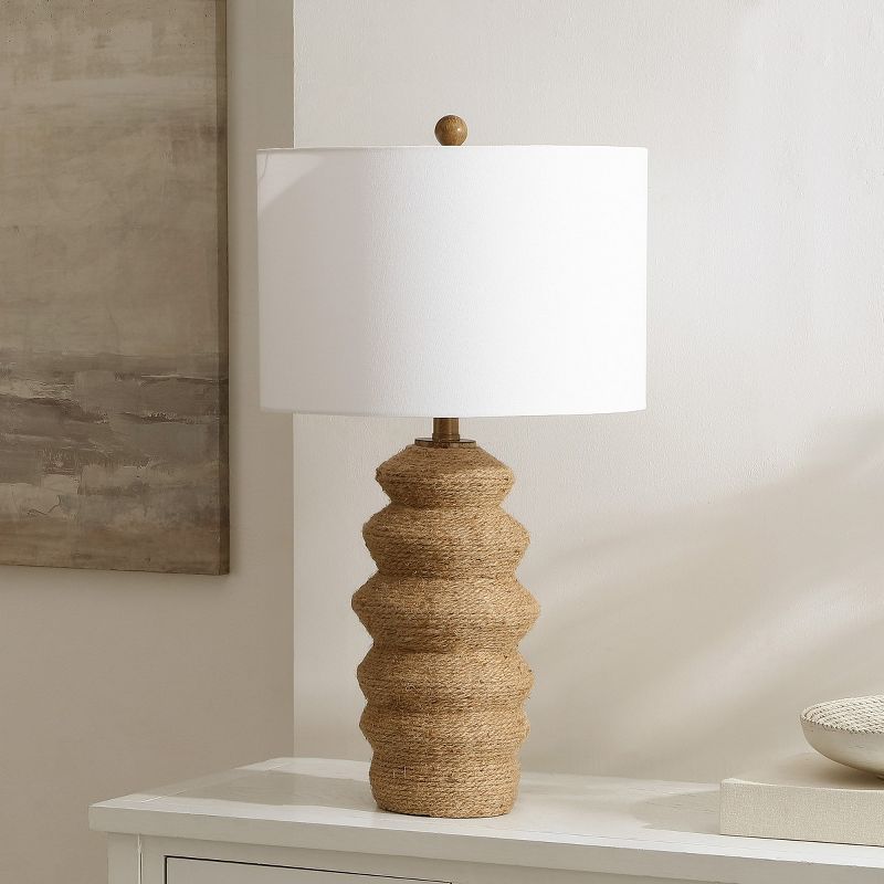 Paola 26 Inch Rope Table Lamp - Natural - Safavieh., 2 of 5
