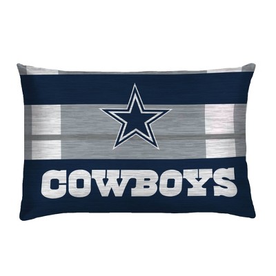 NFL Dallas Cowboys Heathered Stripe Queen Bed in a Bag - 3pc — фото 3
