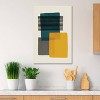 iCanvas Mcm Mustard Teal Gray I by EmcDesignLab Canvas Print Wall Art - 3 of 3