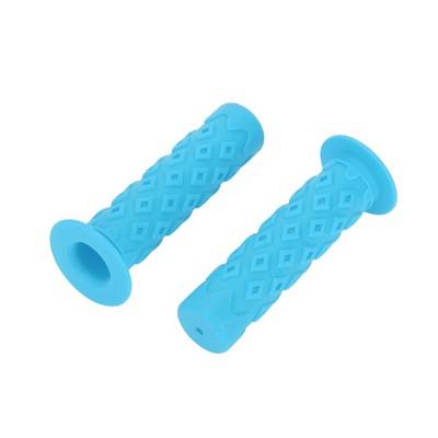 Unique Bargains Bike Handlebar Grips Covers 4.72" Blue 1 Pair